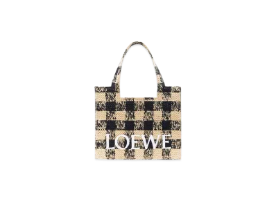 LOEWE Font Tote Large "Natural/Black"