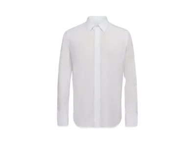 Alexander McQUEEN Folded Placket Shirt "White"