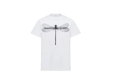 Alexander McQUEEN Dragonfly Tee "White"