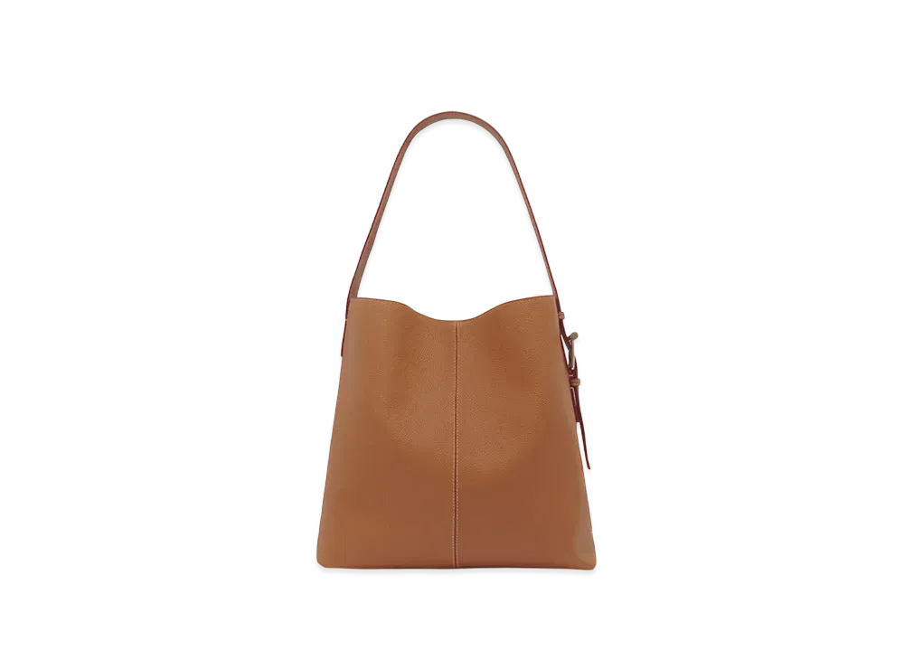 アレキサンダーマックイーン ティーバースリングショルダーバッグ "タン"