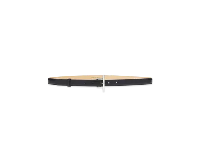 Alexander McQUEEN T-Bar Hip Belt "Black"