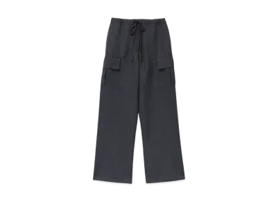 Alexander McQUEEN Prince Of Wales Cargo Pants "Black/DarkGray"