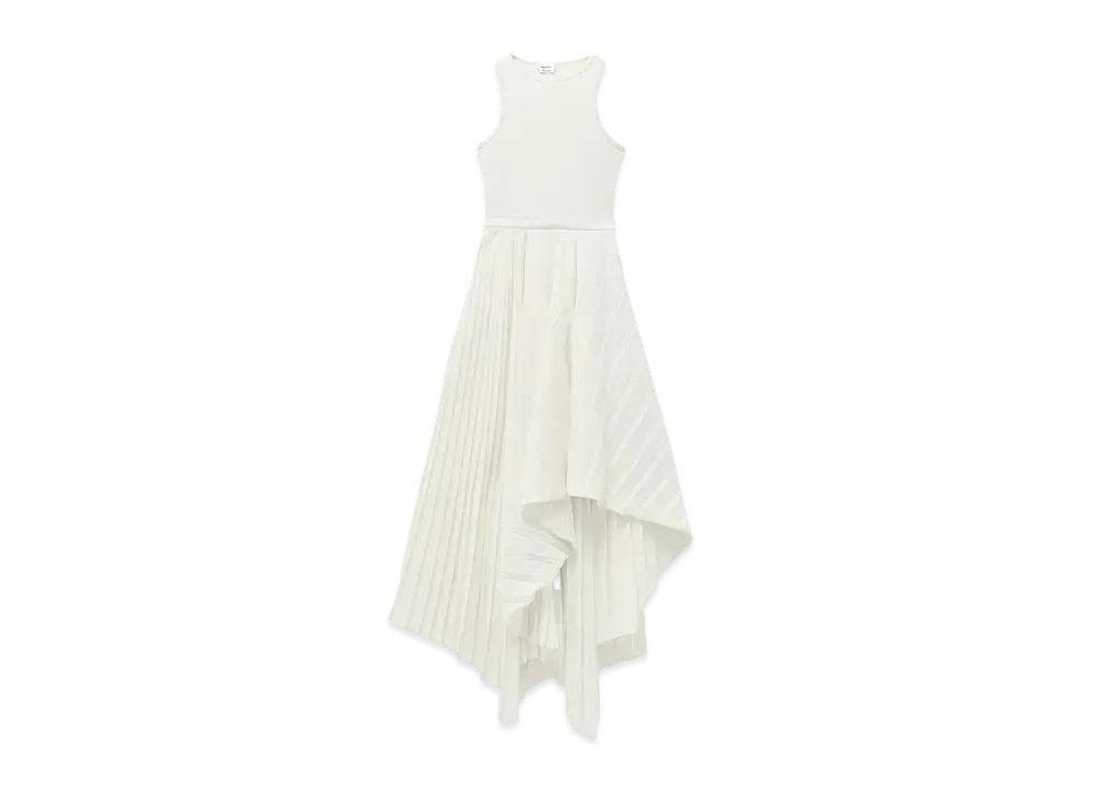 Alexander McQUEEN Asymmetric Dress "Ivory"