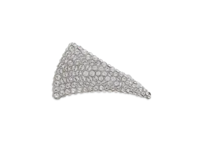 Alexander McQUEEN Tiger Claw Jeweled Ring "Palladium"