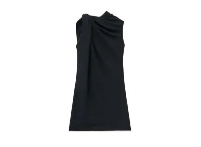 Alexander McQUEEN Knot Detail Mini Dress "Black"
