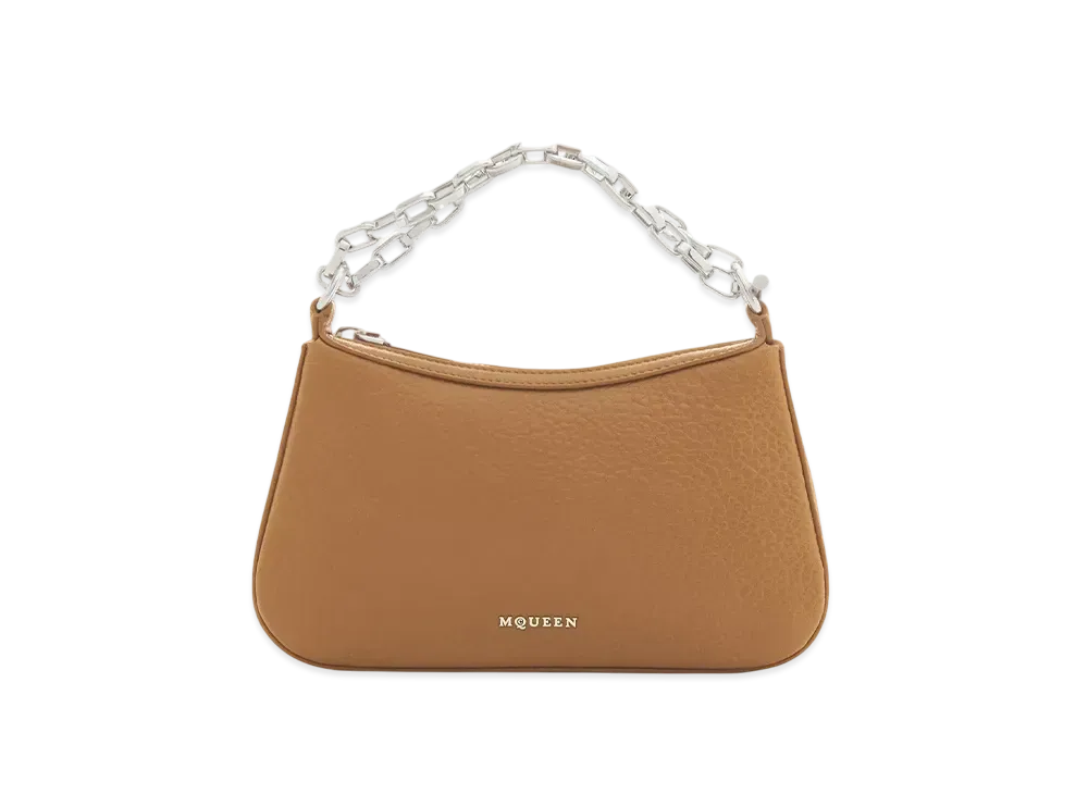 Alexander McQUEEN T-Bar Mini Pouch "Brown"