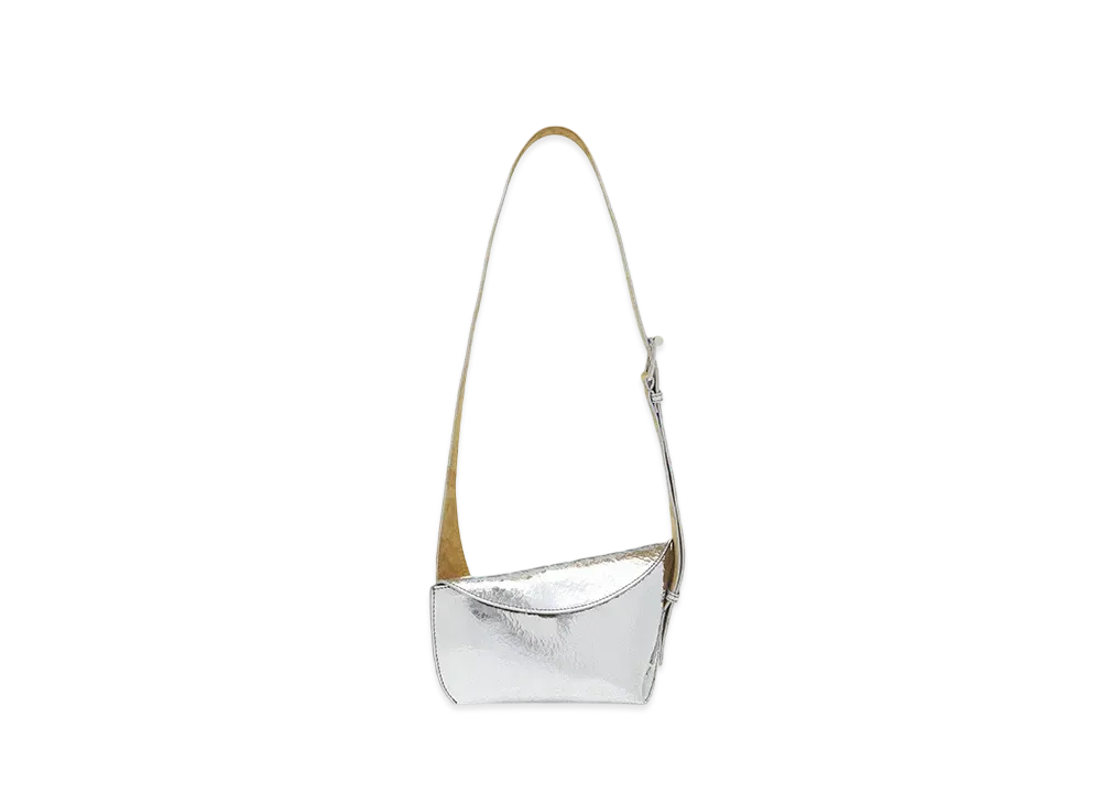 Alexander McQUEEN T Bar Sling Bag "Silver"