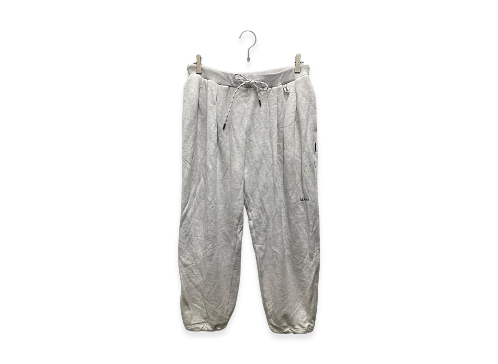 ALOUND Two Tuck Sweatpants "Grey"