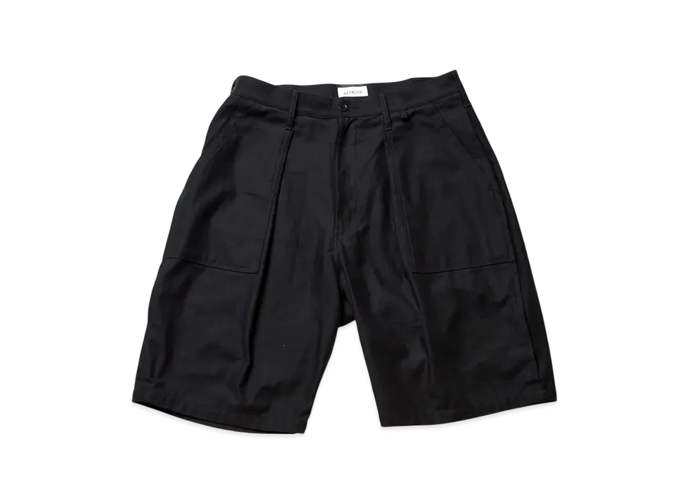 ALOUND Ventilation Baked Shorts "Black"