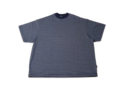 ALOUND Striped Oversize Tee "Navy/White"