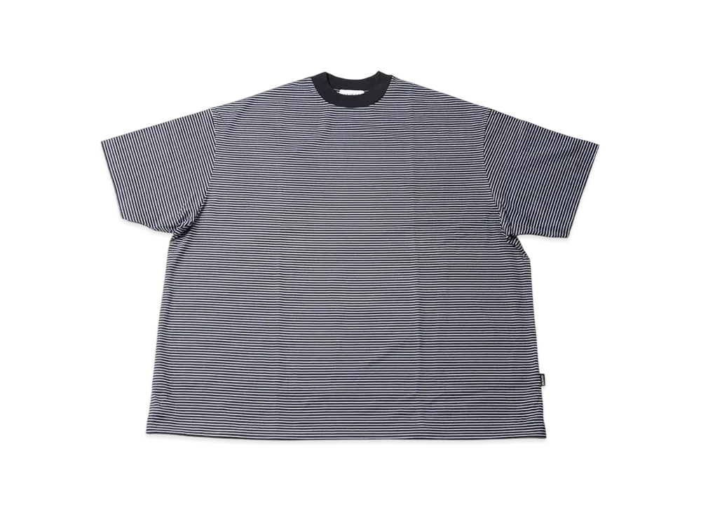 ALOUND Striped Oversize Tee "Black/White"