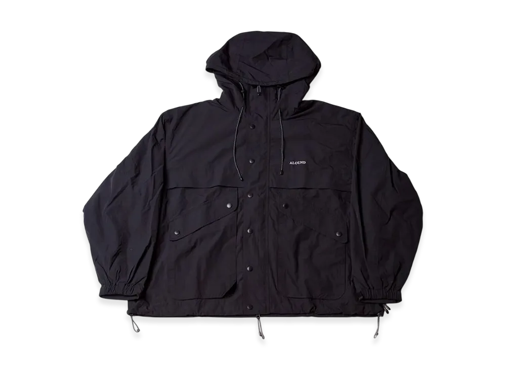 ALOUND Ventilation Nylon Jacket "Black"