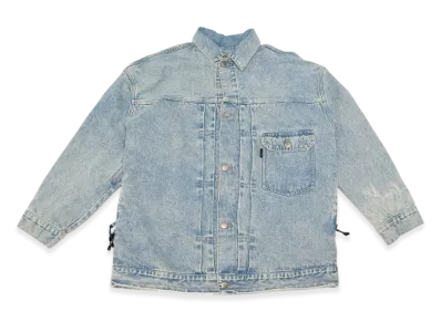 ALOUND Side Zip Denim Jacket "Indigo"