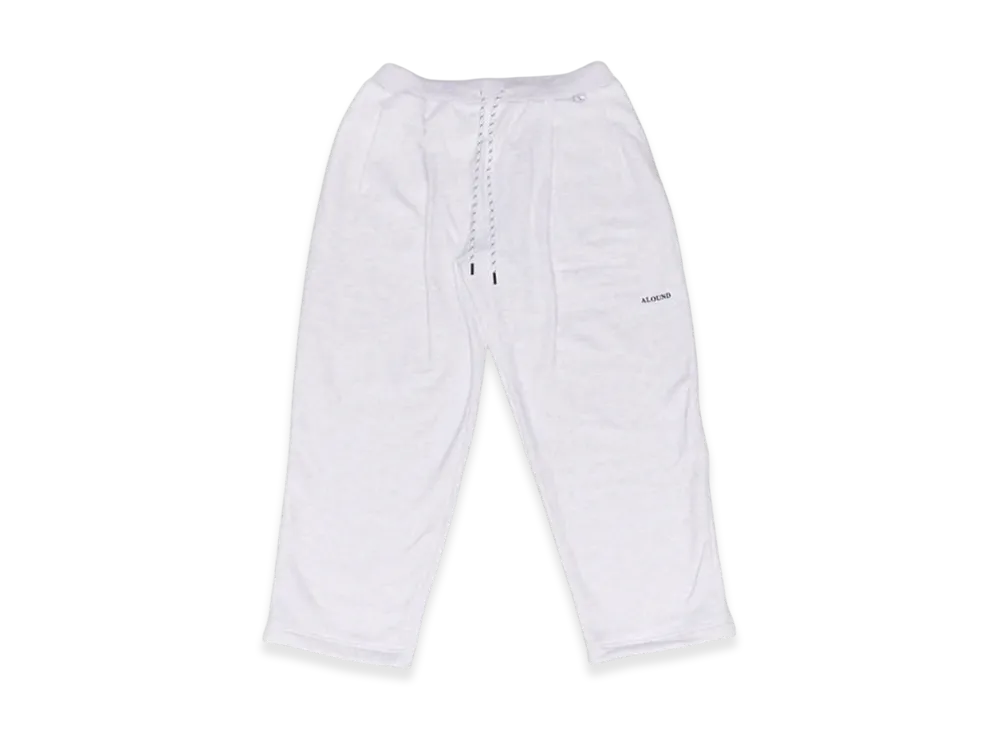 ALOUND Side Zip Sweat Pants "Ash Grey"