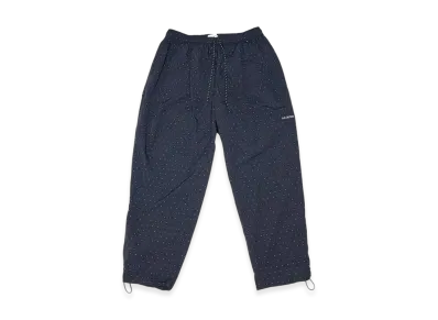 ALOUND Dot Tapered Nylon Pants "Black"
