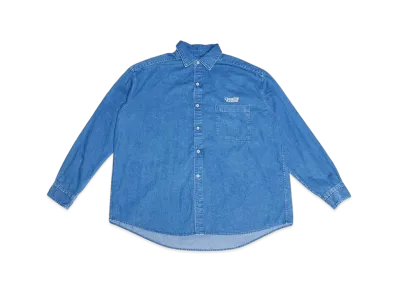 ALOUND Oversized Vintage Denim Shirts "Indigo"
