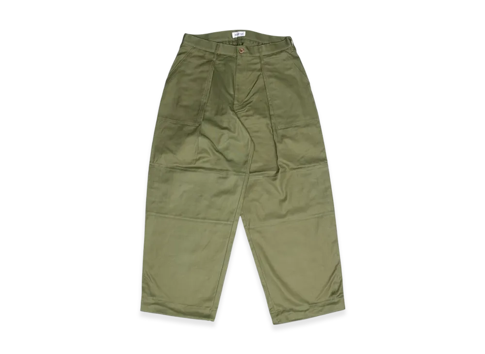 ALOUND Tapered Baker Pants "Olive"
