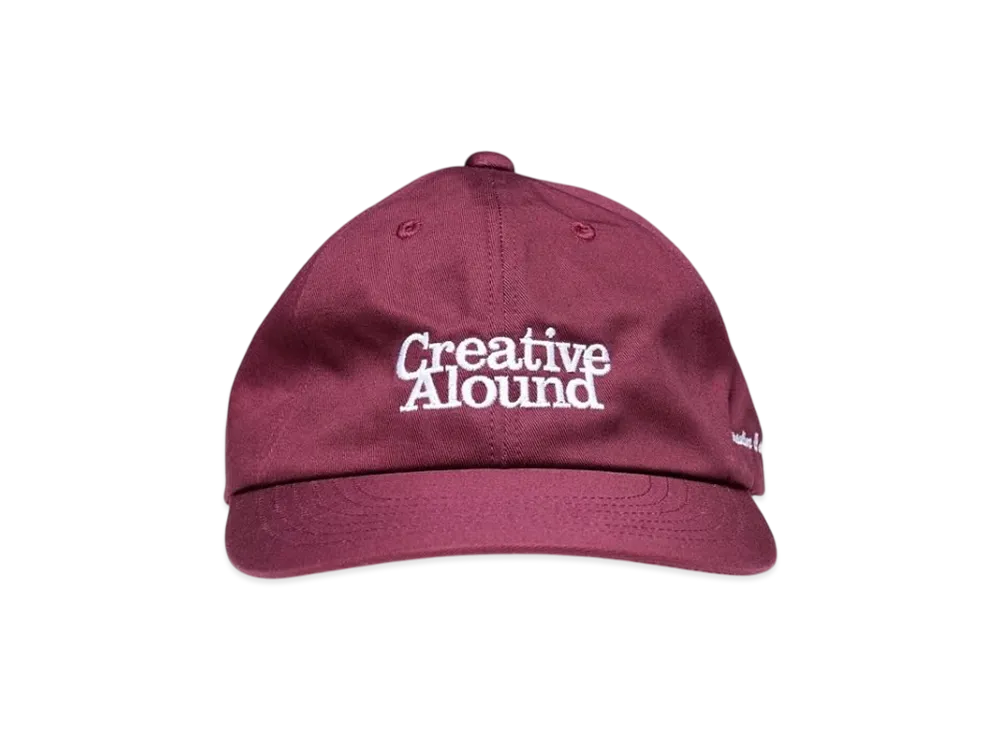 ALOUND Cotton Logo Cap "Burgundy"
