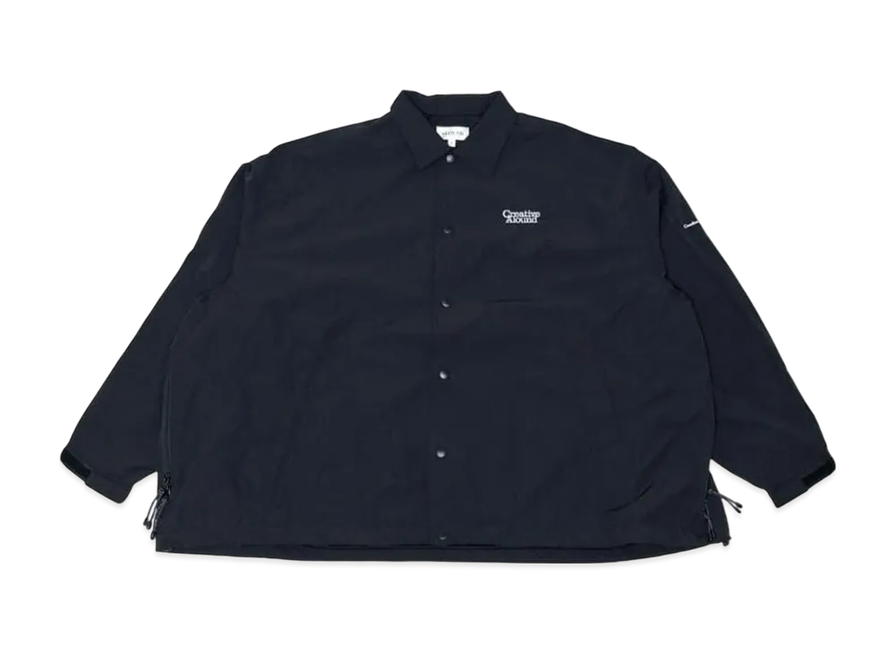 ALOUND Wide Coach Jacket "Black"