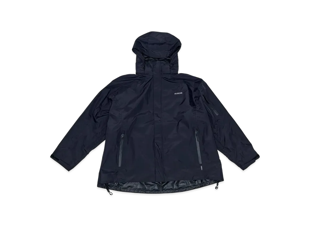 ALOUND 3Layer Nylon Shell Jacket "Black"