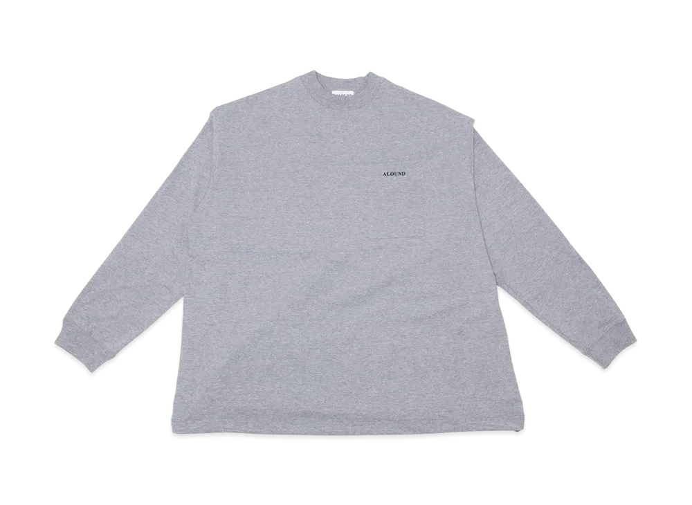 ALOUND Oversize L/S Pocket Tee "Grey"
