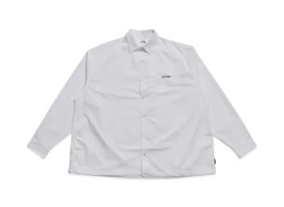 ALOUND Oversized Widebox Shirts "White"