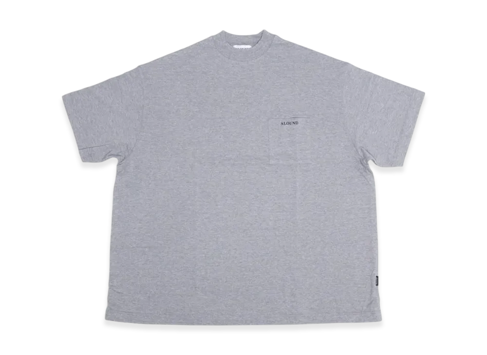ALOUND Oversized Pocket Tee "Grey"