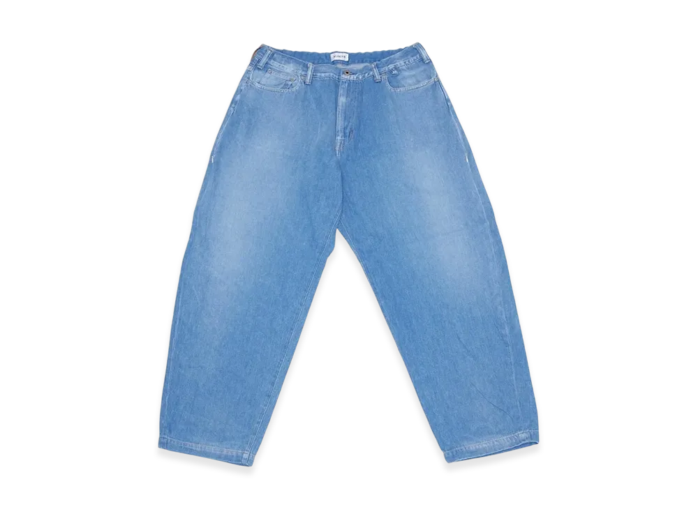 ALOUND Ventilation Bleach Denim "Indigo"