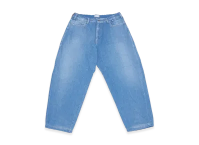 ALOUND Ventilation Bleach Denim "Indigo"