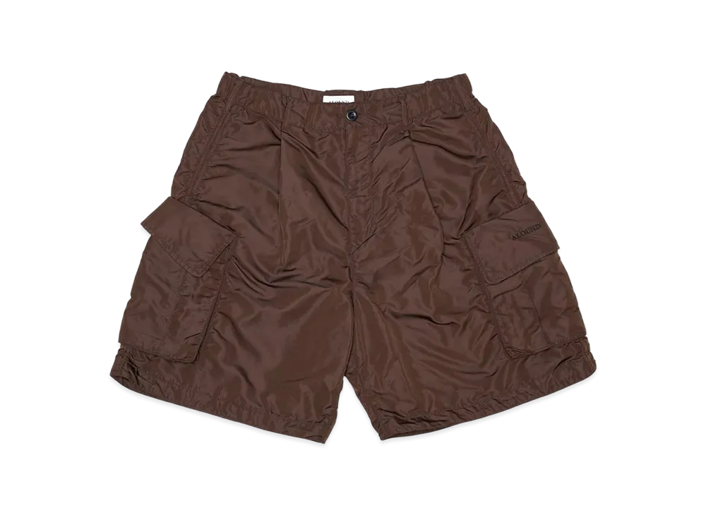 ALOUND Nylon Cargo Shorts "Brown"