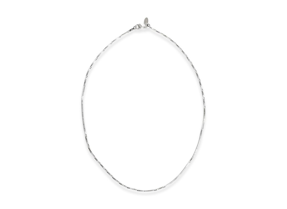 ALOUND Length Adjustable Necklace "Silver"