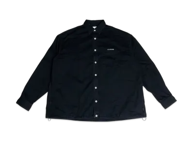 ALOUND Overized Denim Shirts "Black"
