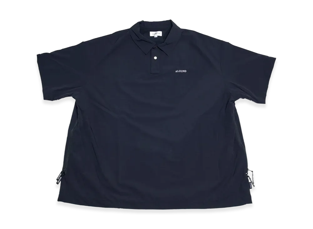 ALOUND Ventilation Tech Nylon Shirts "Black"