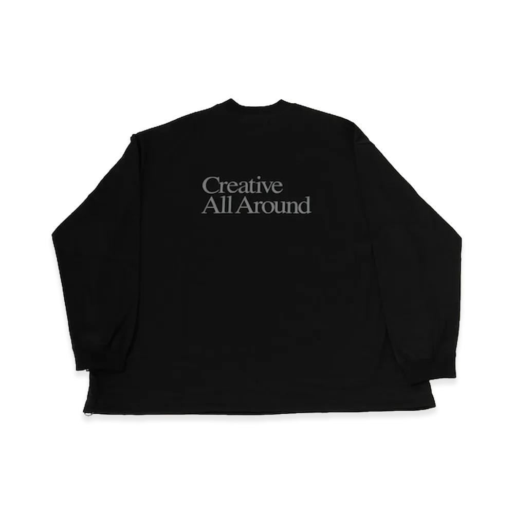 ALOUND Backlogo L/S Tee "Black"