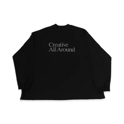 ALOUND Backlogo L/S Tee "Black"