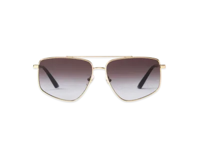 Jimmy Choo Alyssa Aviator Sunglasses "Pale Gold"