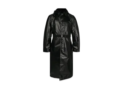 1017 ALYX 9SM Lightweight Belted Raincoat "Black"