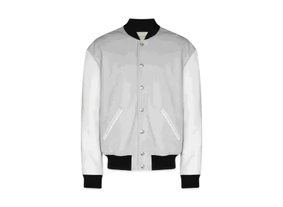 1017 ALYX 9SM Leather Bomber Jacket "Gray"