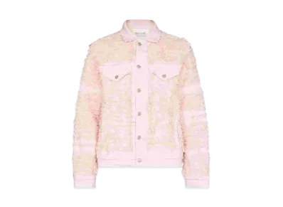 1017 ALYX 9SM X Blackmeans Distressed Denim Jacket "Black"