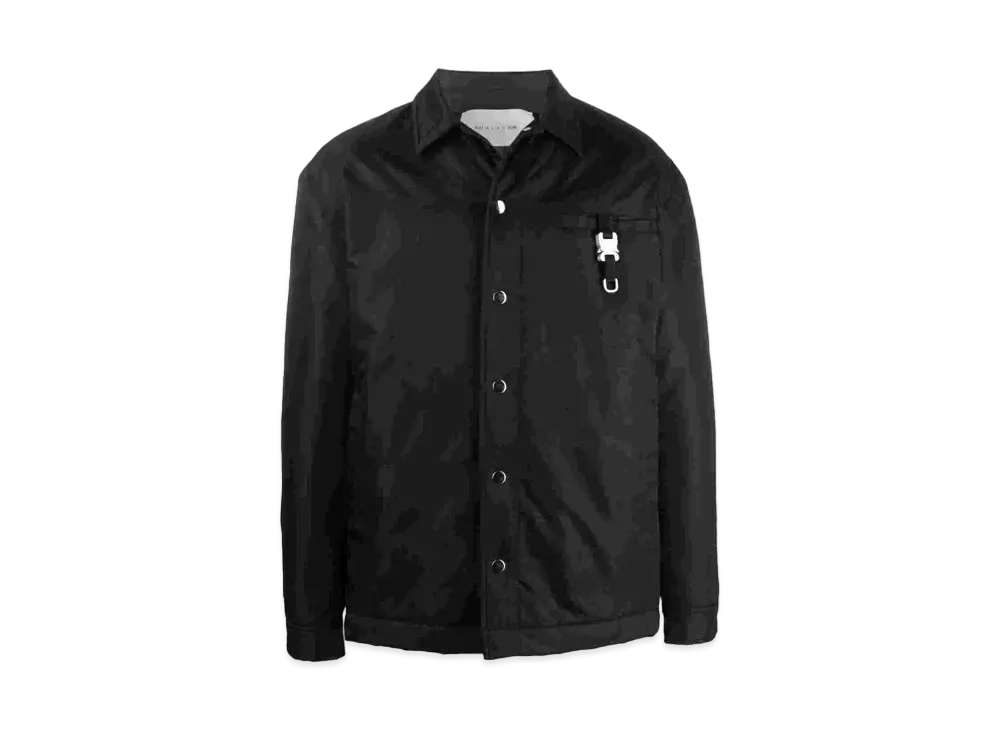 1017 ALYX 9SM Buckle-Detailed Shirt Jacket "Black"