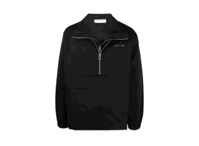 1017 ALYX 9SM Logo Plaque High-Neck Windbreaker "Black"