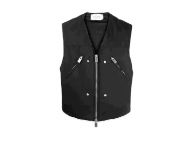 1017 ALYX 9SM Zip-Fastening Padded Gilet "Black"