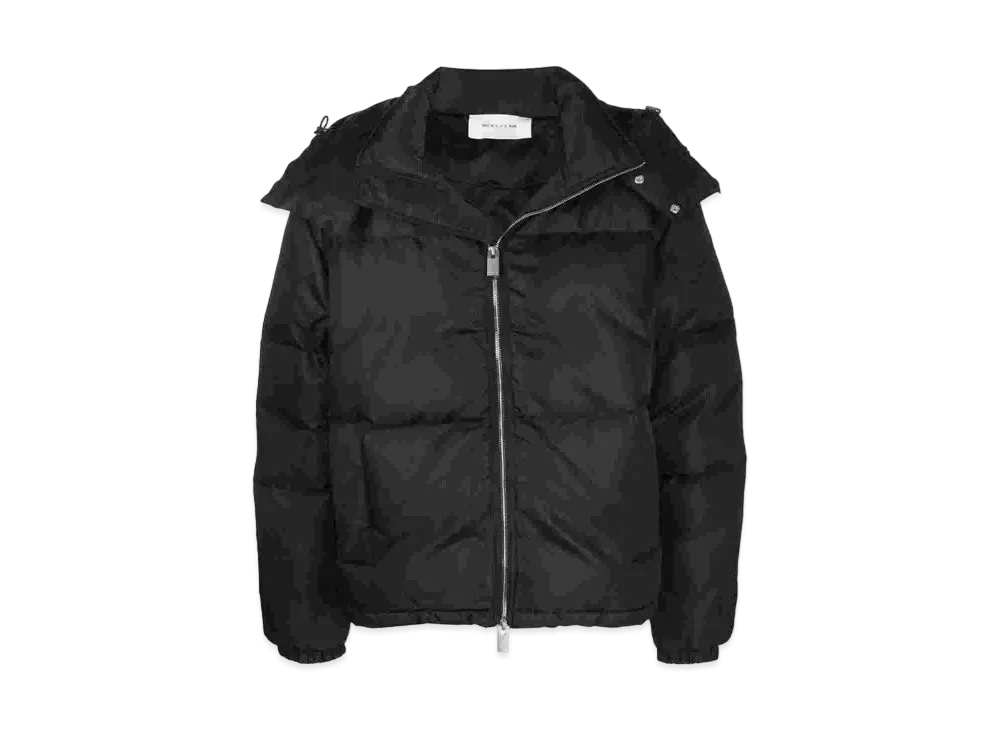 1017 ALYX 9SM Hooded Puffer Jacket "Black"