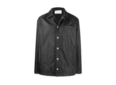 1017 ALYX 9SM Raised Logo Shell Shirt Jacket "Black"