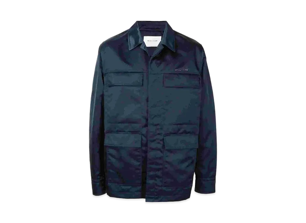 1017 ALYX 9SM Satin-Finish Jacket "Navy"