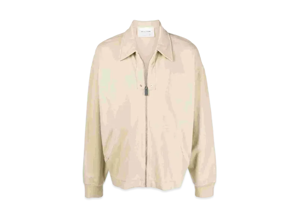 1017 ALYX 9SM Zip-Front Cotton Jacket "White"
