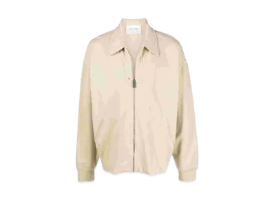 1017 ALYX 9SM Zip-Front Cotton Jacket "White"