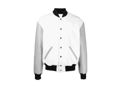 1017 ALYX 9SM Panelled Colour Block Varsity Jacket "Black"