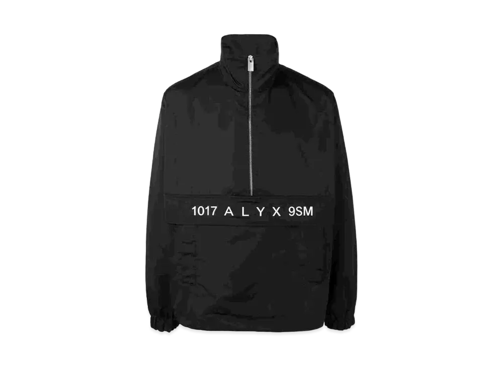 1017 ALYX 9SM Logo-Print Lightweight Jacket "Black"