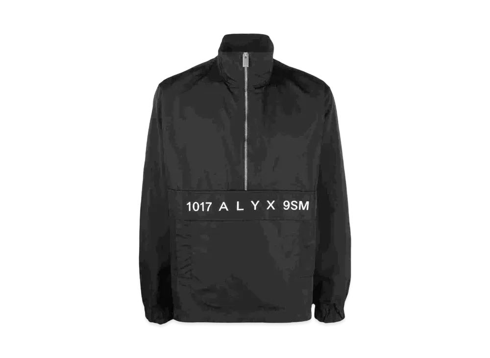 1017 ALYX 9SM Logo-Print Windbreaker Jacket "Black"